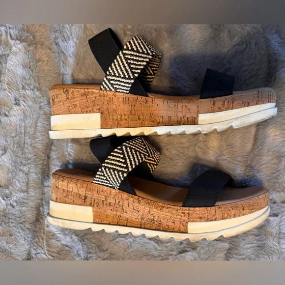 Steve Madden Platform Sandals 9.5 - Picture 3 of 6